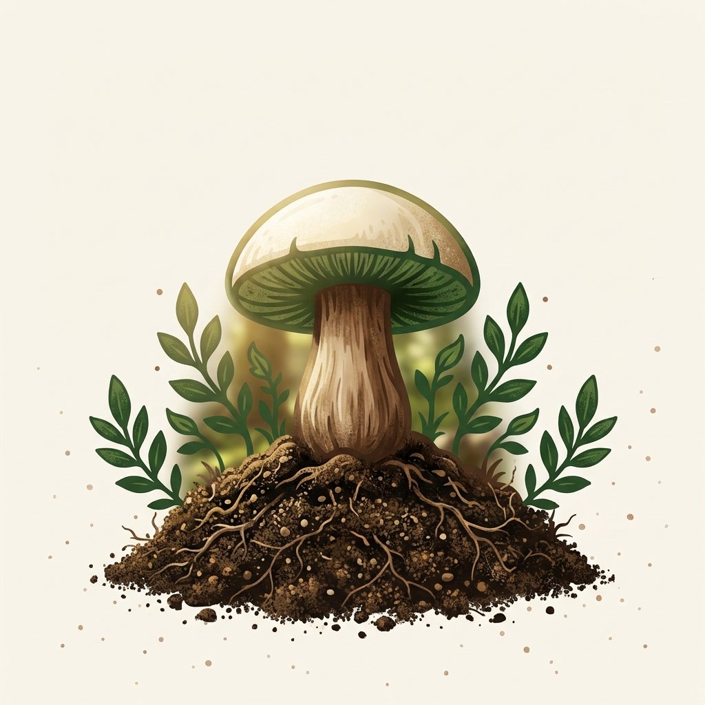 Blind Spot Mushies Logo
